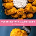 Vegan Buffalo Cauliflower