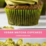 Vegan Matcha Cupcakes