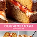 Vegan Victoria Sponge